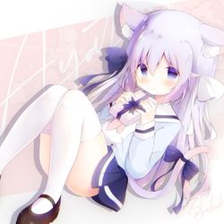 This is a pixiv picture whose title is 绫月乃萝 三周年纪念...！.