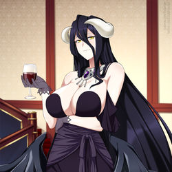 This is a pixiv picture whose title is Albedo.