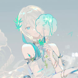 This is a pixiv picture whose title is 言和.