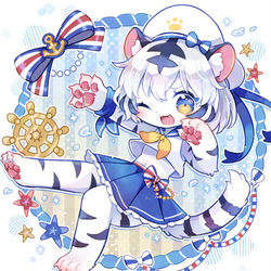 This is a pixiv picture whose title is うみちゃん！.