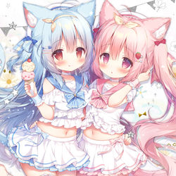 This is a pixiv picture whose title is 🍨♡.