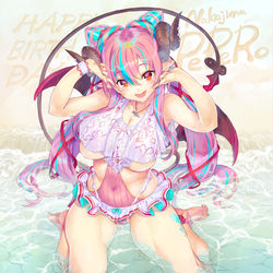 This is a pixiv picture whose title is ハピバ!!中島ぺぺろちゃん.