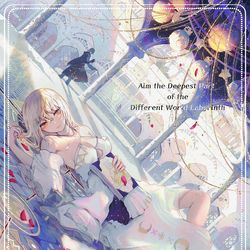 This is a pixiv picture whose title is 魔法になった女.
