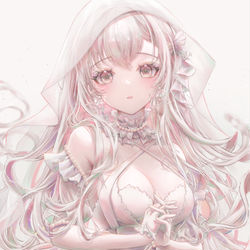 This is a pixiv picture whose title is 純真無垢.