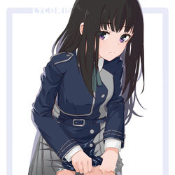This is a pixiv picture whose title is 練習.