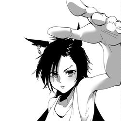 This is a pixiv picture whose title is しゃか.