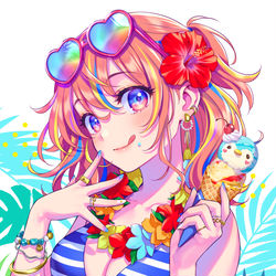 This is a pixiv picture whose title is Tropical Summer.