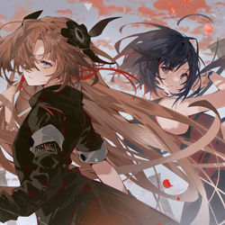 This is a pixiv picture whose title is 理芽情緒.
