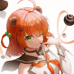 This is a pixiv picture whose title is 🍫.