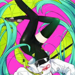 This is a pixiv picture whose title is レーシングミク.