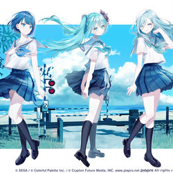 This is a pixiv picture whose title is 少女レイ.
