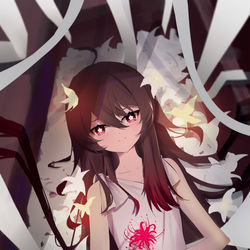 This is a pixiv picture whose title is 日绘，胡桃.