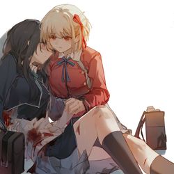 This is a pixiv picture whose title is 应急处理.