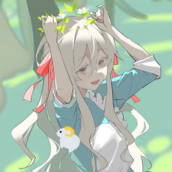 This is a pixiv picture whose title is 茉莉.