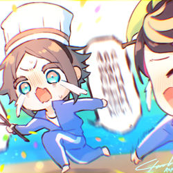 This is a pixiv picture whose title is 🦀.