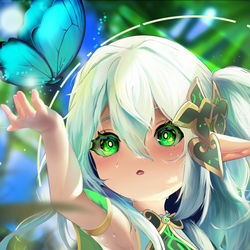 This is a pixiv picture whose title is 3.1快出来吧，好想要小草神.