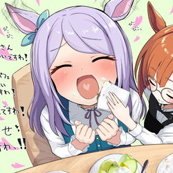 This is a pixiv picture whose title is 贅の限りを尽くすマックイーン.