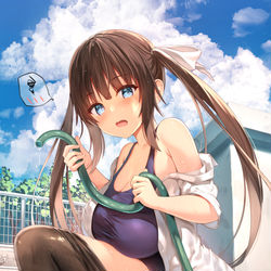 This is a pixiv picture whose title is ツンデレ風紀委員ちゃん.