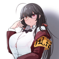This is a pixiv picture whose title is 風紀委員の大鳳.