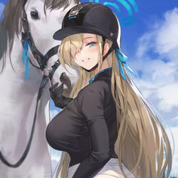 This is a pixiv picture whose title is 明日奈.