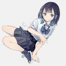 This is a pixiv picture whose title is ぺたんっ.