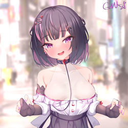This is a pixiv picture whose title is 日鷺ヒナミ.