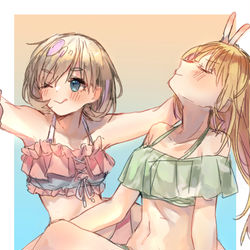 This is a pixiv picture whose title is 写真撮影.