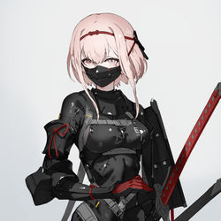 This is a pixiv picture whose title is SAMURAI.