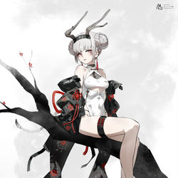 This is a pixiv picture whose title is 想.