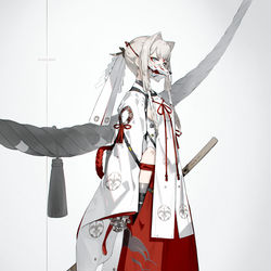 This is a pixiv picture whose title is KAGURA.