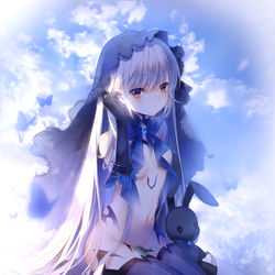 This is a pixiv picture whose title is 穹X鸢一折纸.