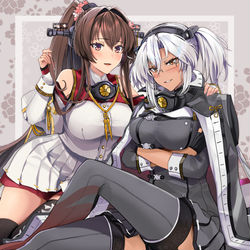 This is a pixiv picture whose title is 大和型改二.