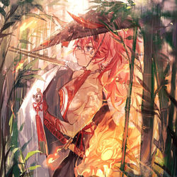 This is a pixiv picture whose title is 無題.