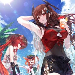 This is a pixiv picture whose title is [Shadowverse]冥河の流葬・カローン.