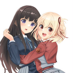 This is a pixiv picture whose title is リコリコ　ちさたき.