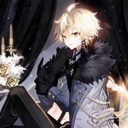 This is a pixiv picture whose title is 冬の眷属.