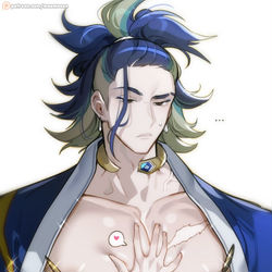 This is a pixiv picture whose title is 💎.