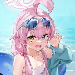 This is a pixiv picture whose title is 水着ホシノ.