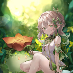 This is a pixiv picture whose title is Kusanali Devi.