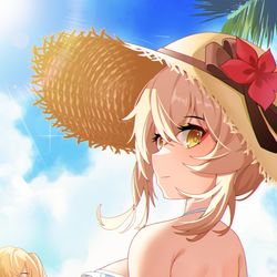 This is a pixiv picture whose title is Day 7.荧.