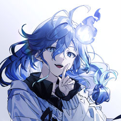 This is a pixiv picture whose title is 幽霊.