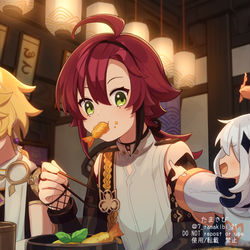 This is a pixiv picture whose title is 鹿野院平蔵HPB 2022！.