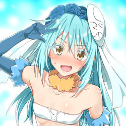 This is a pixiv picture whose title is リムル様ウェディングビキニVer..