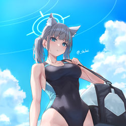 This is a pixiv picture whose title is シロコ.