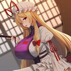 This is a pixiv picture whose title is 八雲紫.