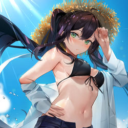 This is a pixiv picture whose title is 水着ミヤ2022.