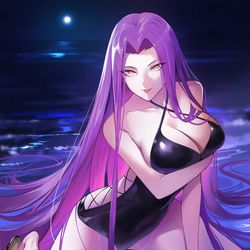 This is a pixiv picture whose title is 水着 ライダー.