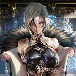 This is a pixiv picture whose title is .Arlecchino. 阿蕾奇诺.