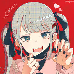 This is a pixiv picture whose title is あたしヴァンパイア♪.
