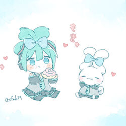 This is a pixiv picture whose title is シナミクﾁｬﾝ.